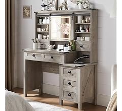 T4TREAM 48'' Farmhouse Makeup Vanity: Does It Really Work for Everyday Use?