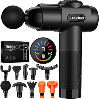 TOLOCO Massage Gun, Deep Tissue In-Depth Review: The Best Fitness Equipment?